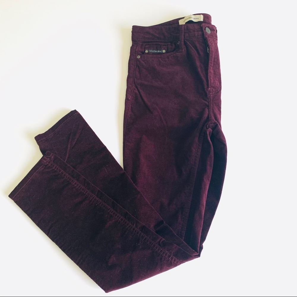 CALVIN KLEIN HIGH RISE ANKLE SKINNY